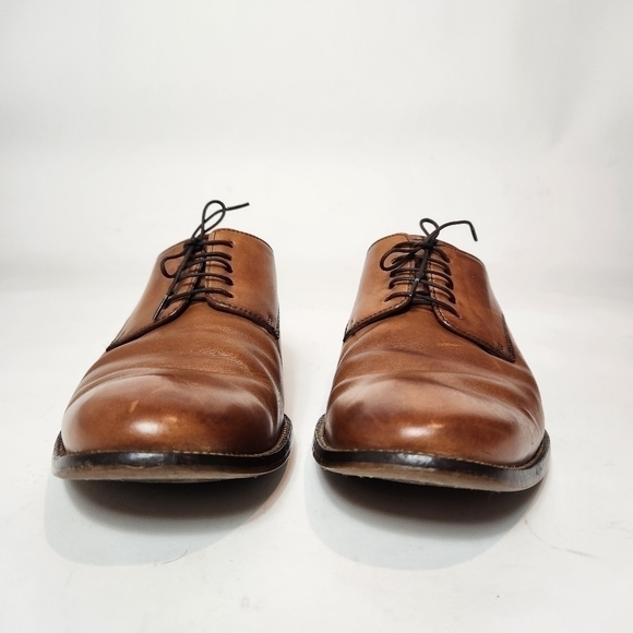 Cole Haan Benton ll Oxoford Brown Leather Shoe in Size 9.5W - Picture 3 of 11